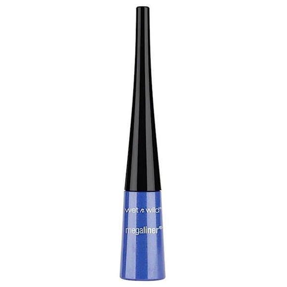 3/$10 Wet N Wild 873 Voltage Blue Megaliner Liquid Eyeliner - Picture 1 of 3